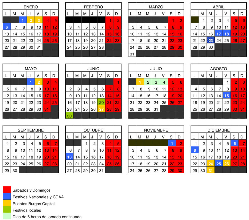 calendario laboral construccion burgos 2014