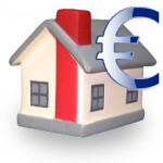 Casita con simbolo del euro